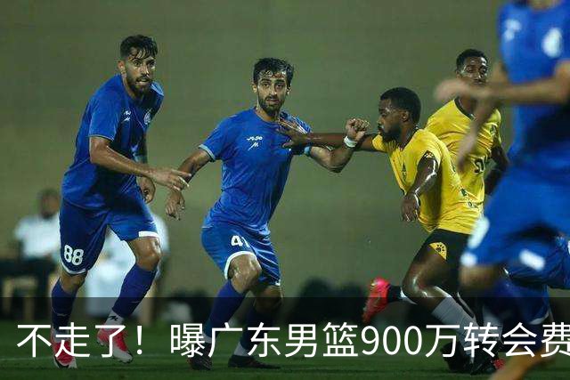 不走了！曝广东男篮900万转会费签下昔日状元内线，杜锋拒绝摆烂